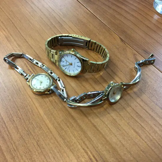 Watches x 3